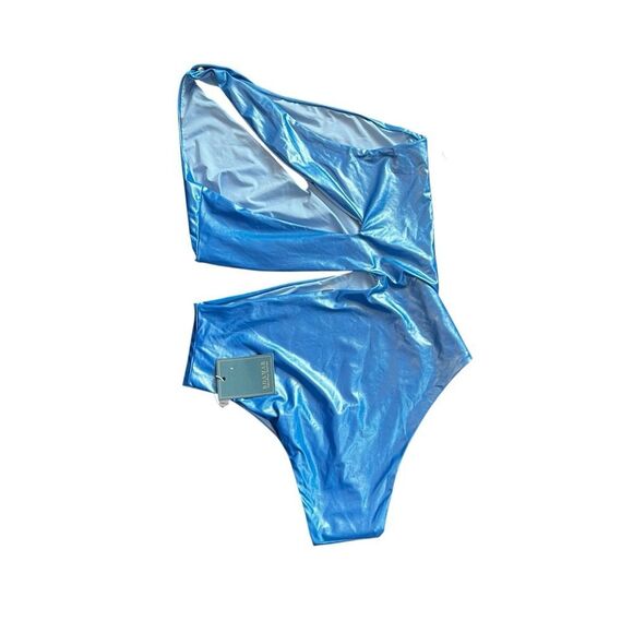 BOAMAR x Revolve Etro One Piece Swimsuit in Wet Ocaso - Size Large NWT - Picture 4 of 6